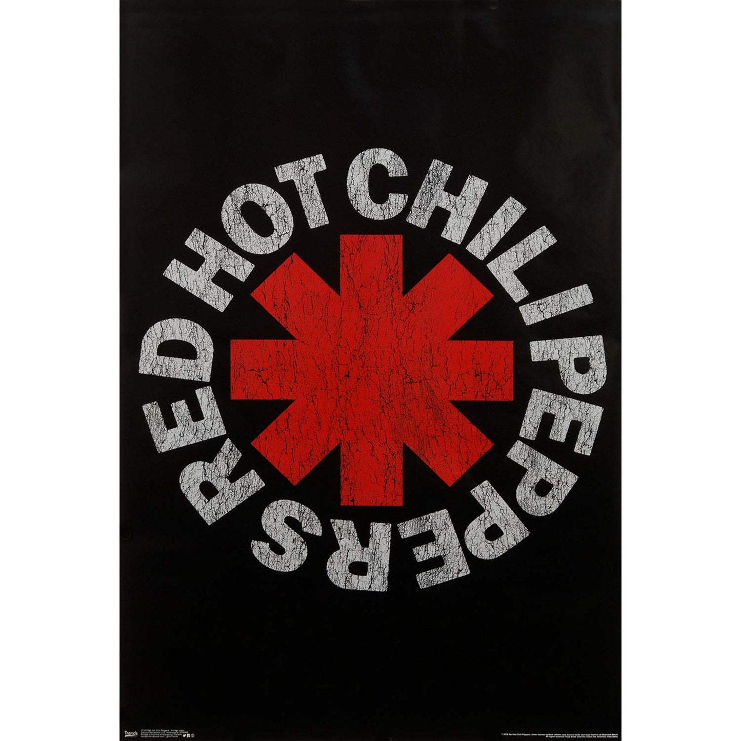 Red Hot Chili Peppers Vintage Logo Domestic Poster