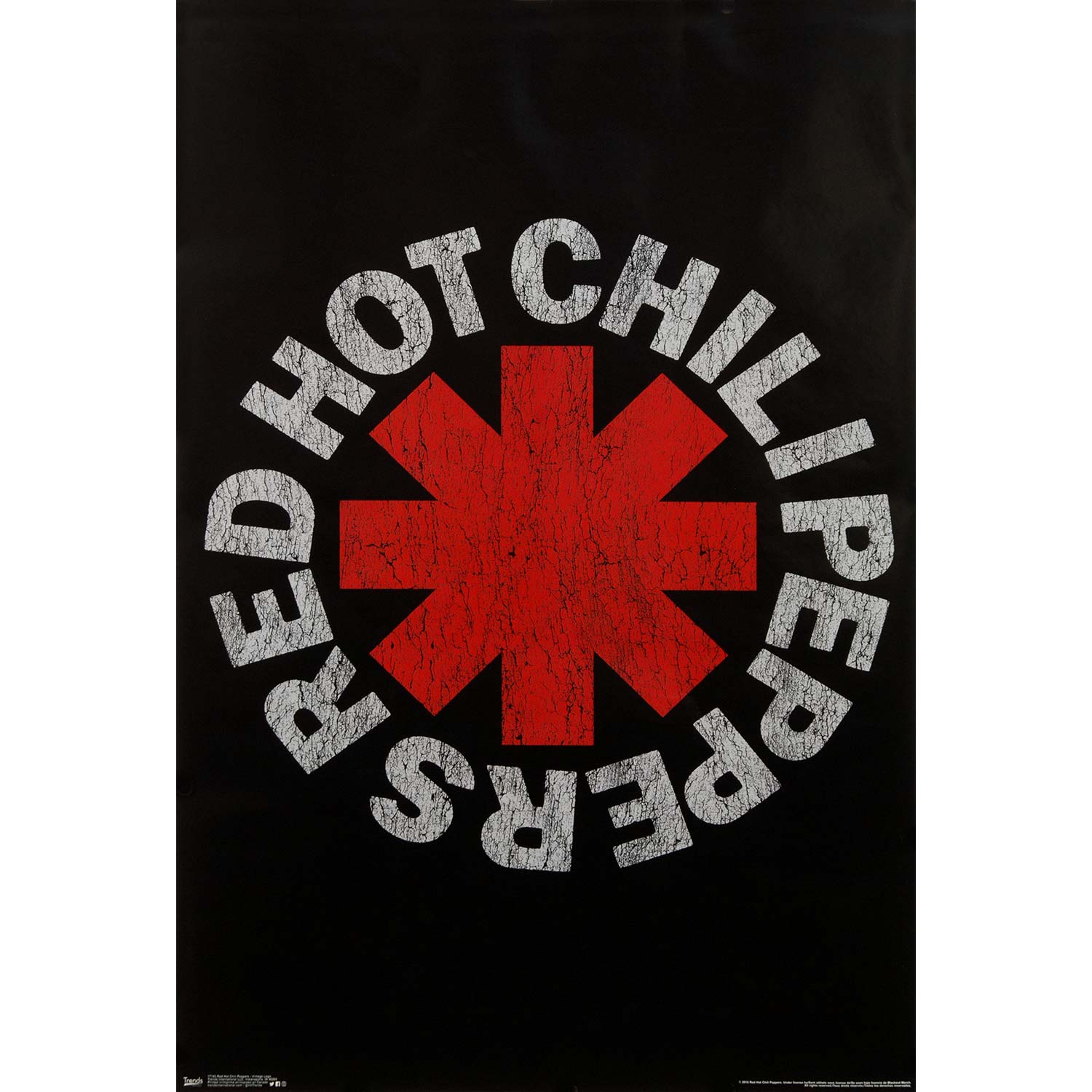Red Hot Chili Peppers Vintage Logo Domestic Poster