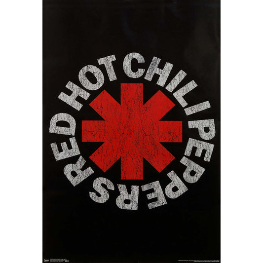 Red Hot Chili Peppers Vintage Logo Domestic Poster