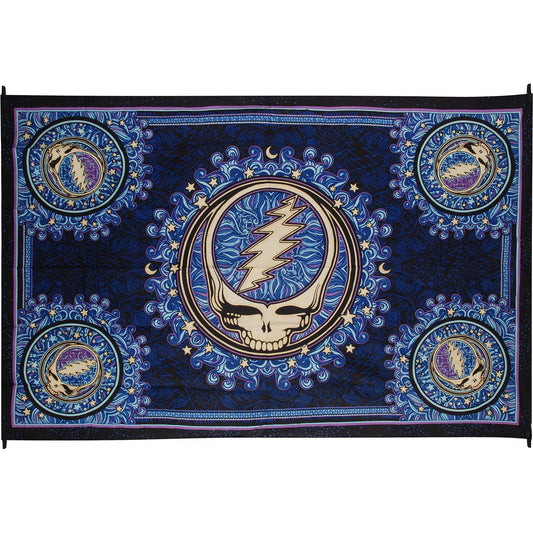Grateful Dead 3D SYF Skulls Tapestry