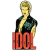 Billy Idol Pewter Pin Badge