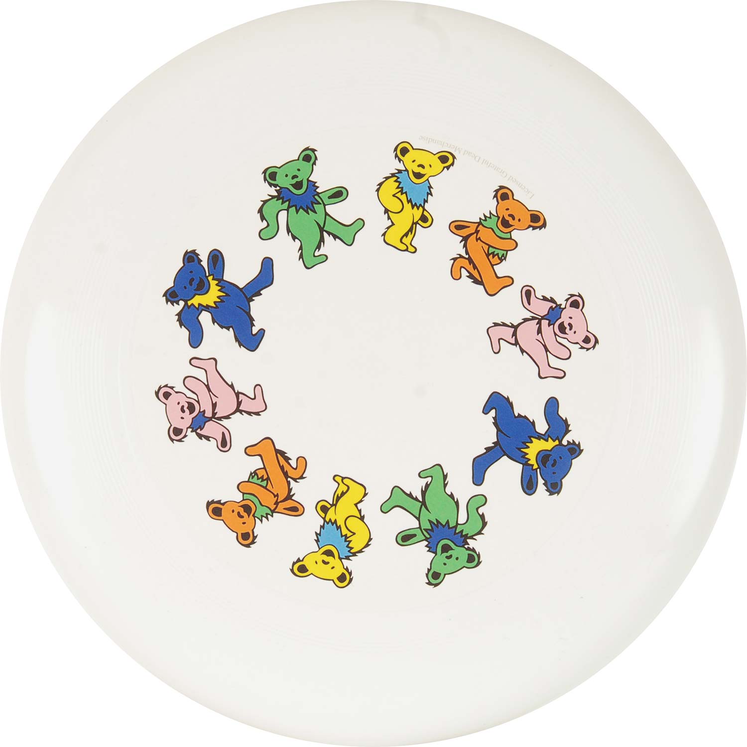 Grateful Dead Ultimate Disc circle bears Frisbee