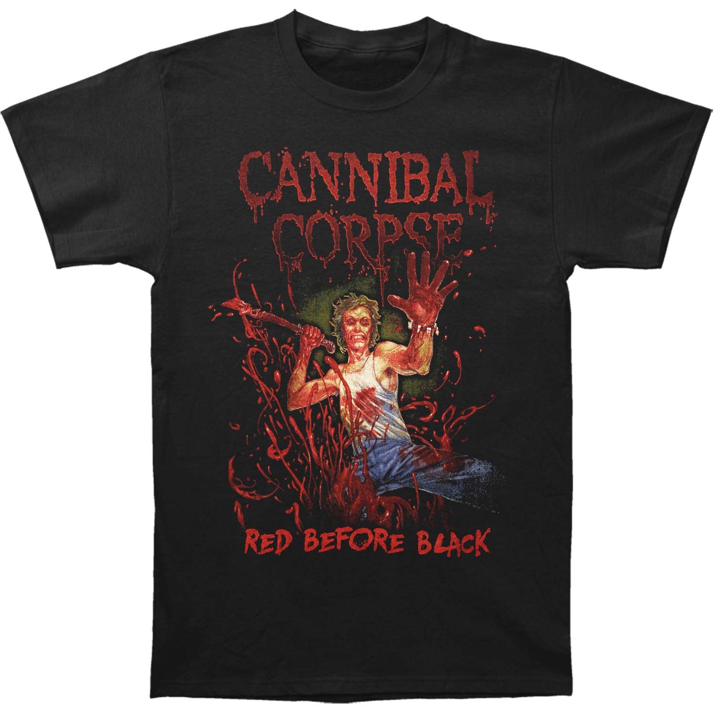 Cannibal Corpse Red Before Black Dates Fall 2017 Tour T-shirt