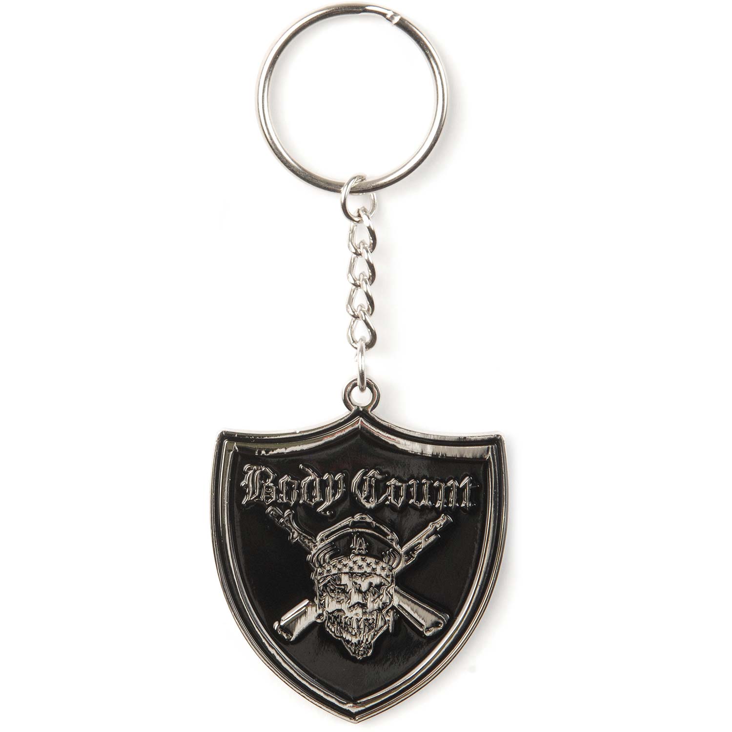 Body Count Pirate Metal Key Chain