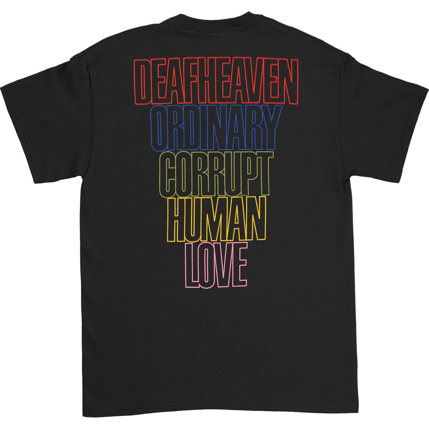 Deafheaven Ordinary Corrupt Human Love Album Tee (Black) T-shirt
