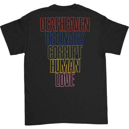 Deafheaven Ordinary Corrupt Human Love Album Tee (Black) T-shirt