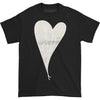Initial Heart Tee (Black) T-shirt