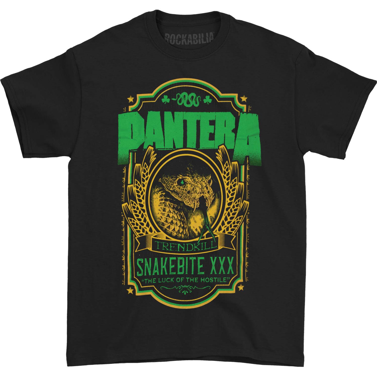 Pantera Snakebite XXX Label T-shirt