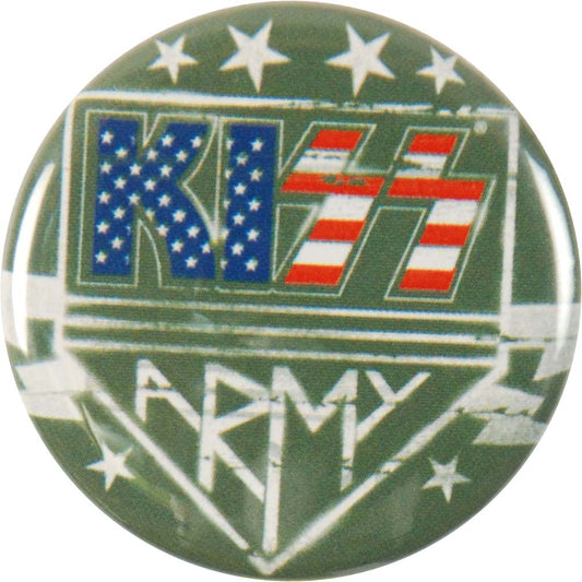 KISS RWB Army Logo Button