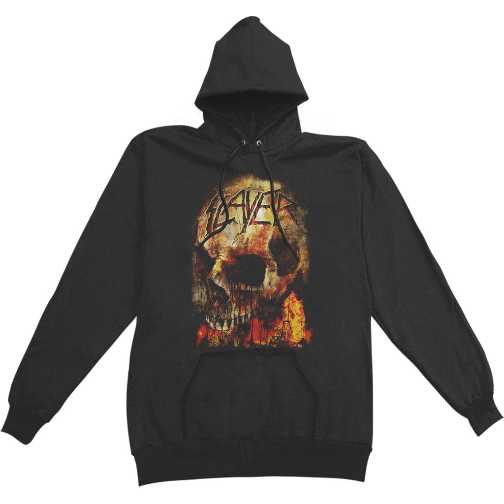 Slayer Fire Skull Hoodie Hooded Sweatshirt