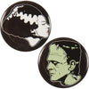 Bride & Frankenstein Button Set Collector Items