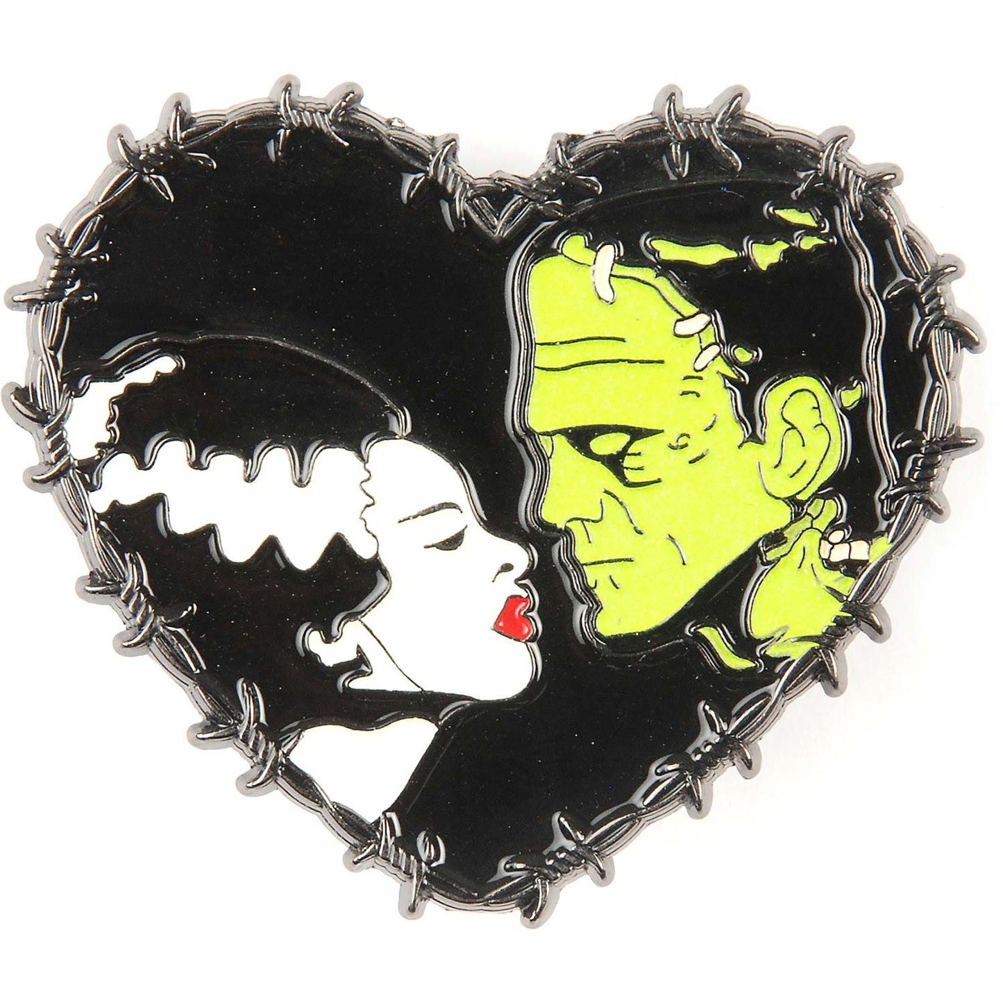 Universal Monsters We Belong Dead Heart Pin Badges
