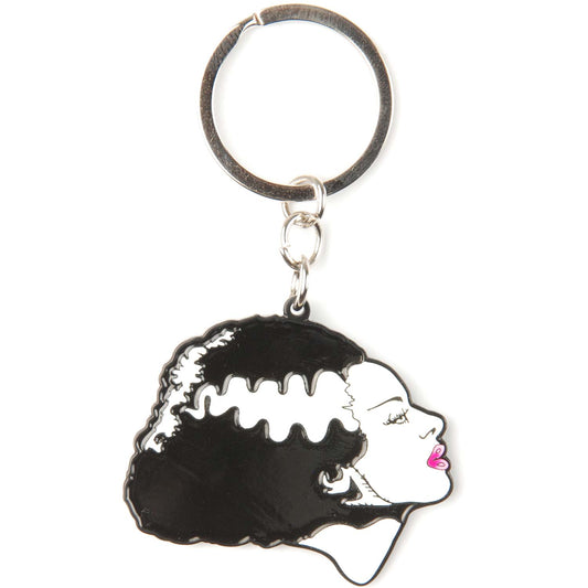 Bride Of Frankenstein Bride Enamel Keychain Plastic Key Chain