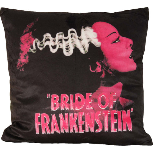 Bride Of Frankenstein Bride Of Frankenstein Pillow by Rock Rebel Pillow