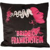 Bride Of Frankenstein Pillow by Rock Rebel Pillow