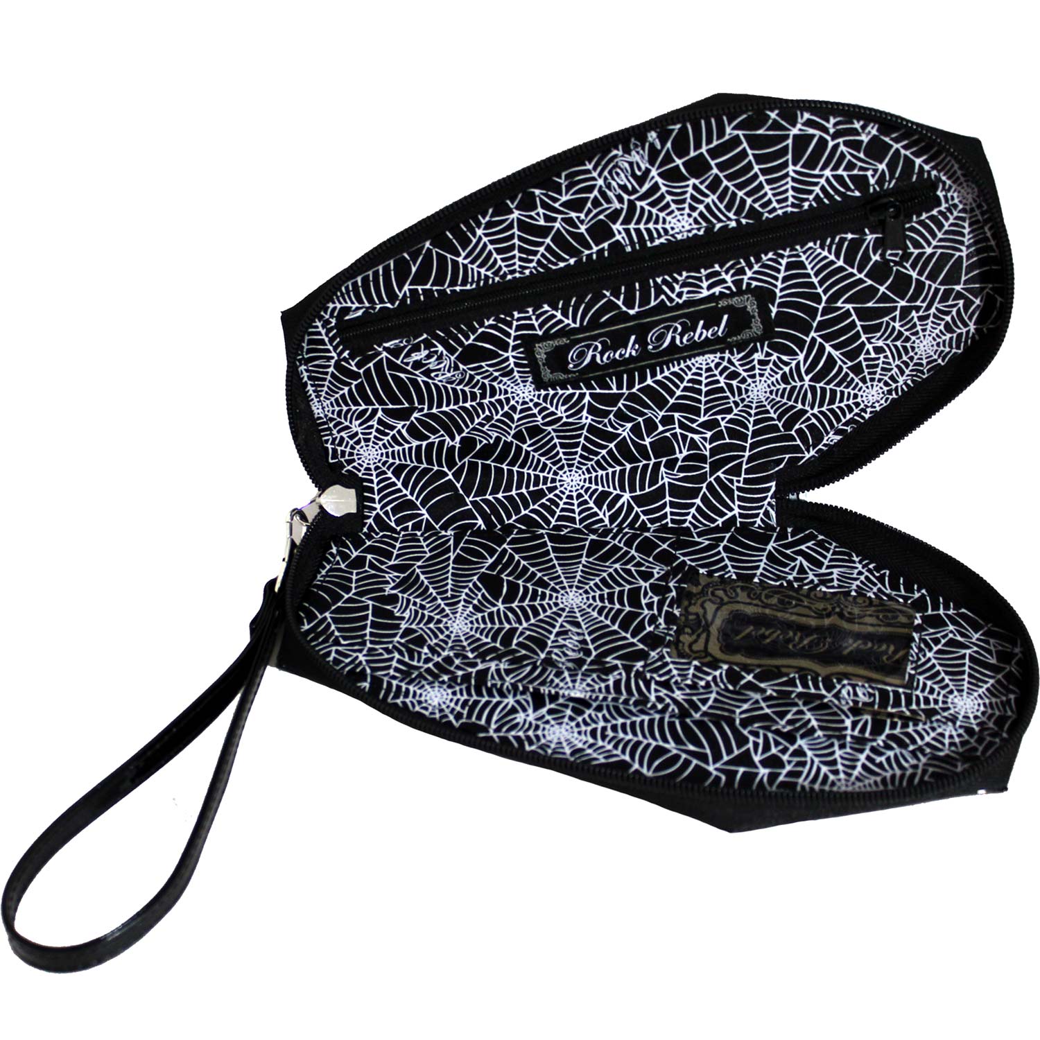 Dracula Dracula Web Coffin Zip Around Wallet Wallet