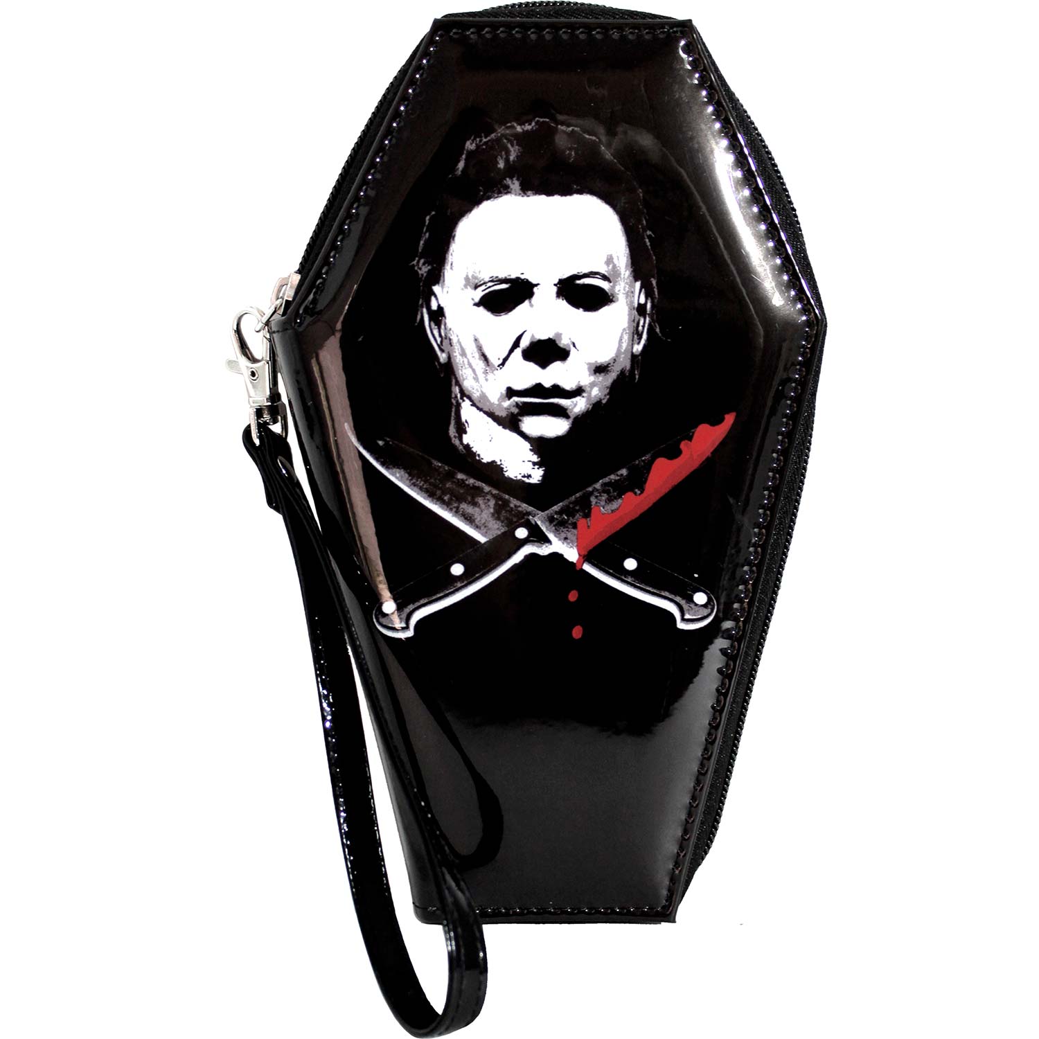 Mike Myers Coffin Zip Around Wallet Wallet