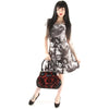 Mistress Kisslock In Red Damask Bag Girls Handbag