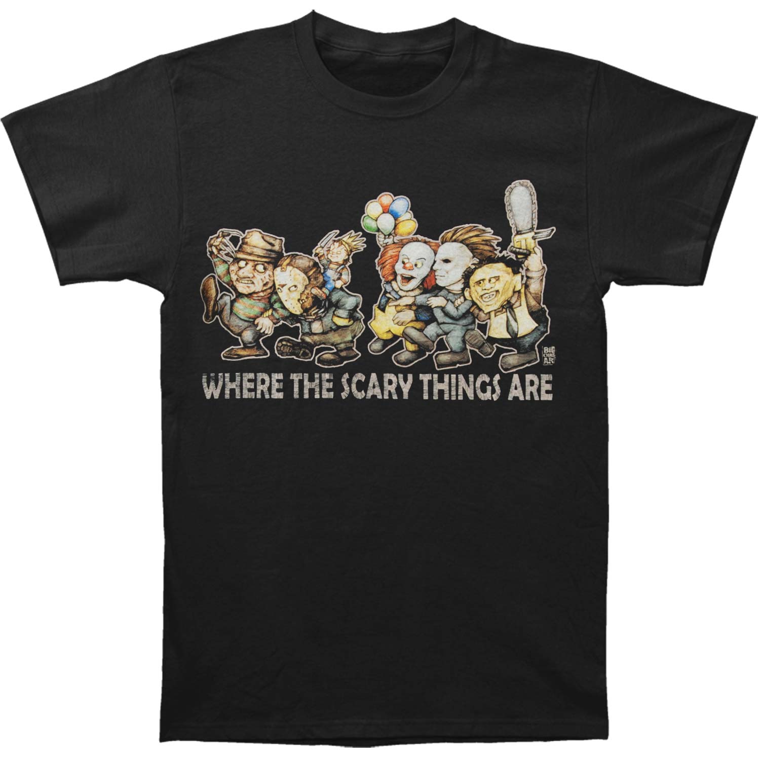 Church of Horror "Where The Scary Things Are"  Soft T-shirt
