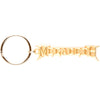 Gold Logo Metal Key Chain