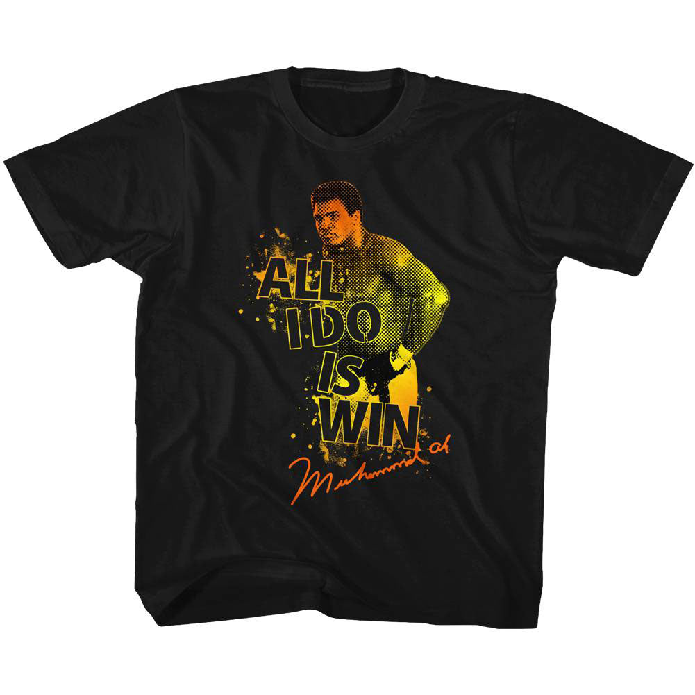 Muhammad Ali Boom Boom Boom Kids Childrens T-shirt