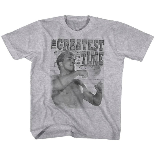 Muhammad Ali Training Stance Kids Childrens T-shirt