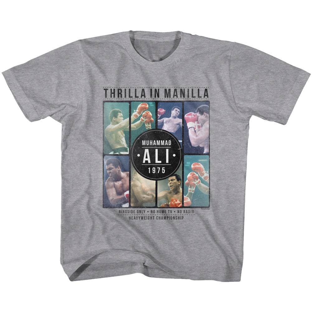 Muhammad Ali Collage Kids Childrens T-shirt