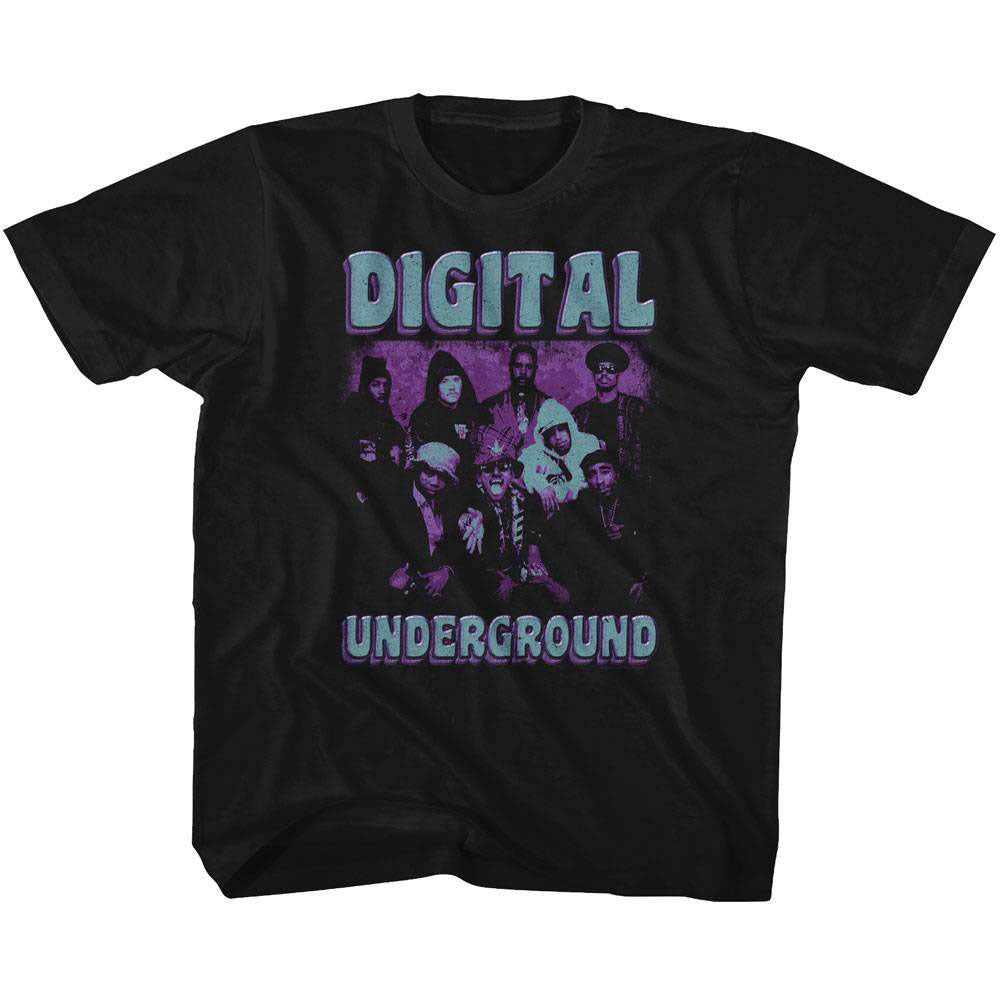 Digital Underground Digital Underground Funky Purp Kids Childrens T-shirt