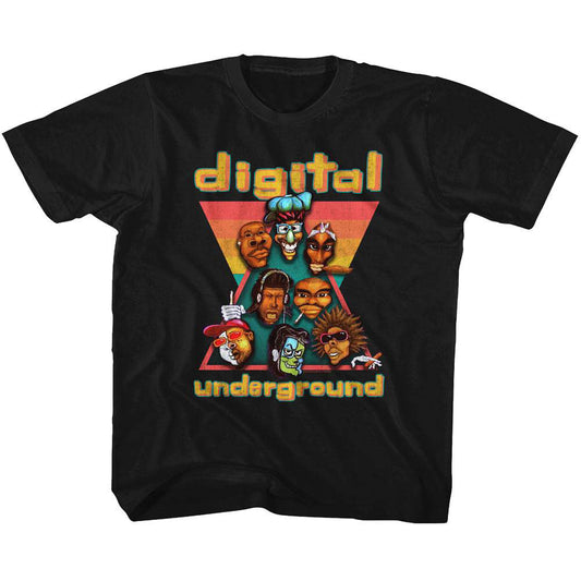 Digital Underground Duheads Kids Childrens T-shirt
