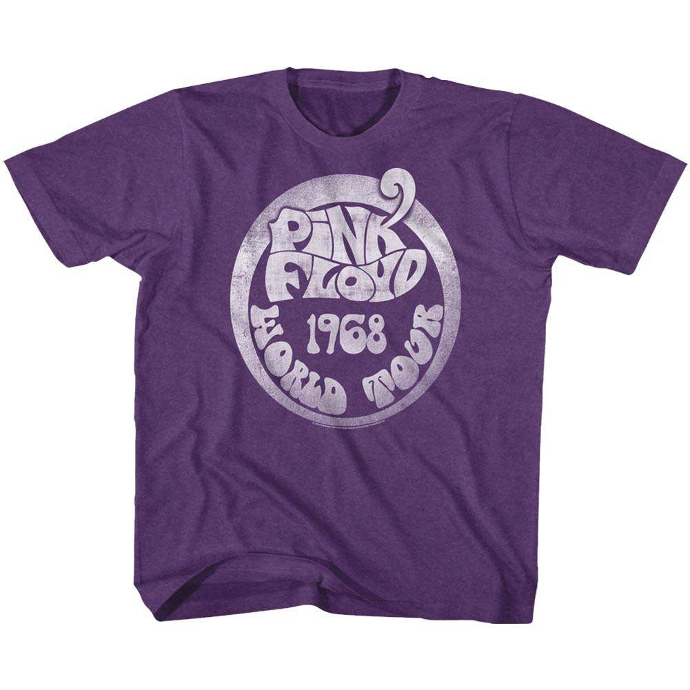 Pink Floyd 1968 World Tour Kids Childrens T-shirt