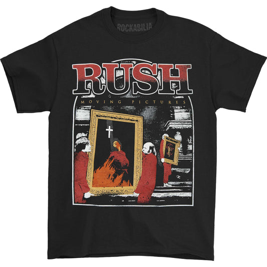 Rush Rush Moving Pictures Black T-shirt T-shirt