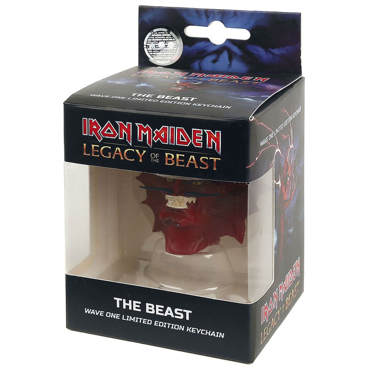 Iron Maiden The Beast Plastic Key Chain
