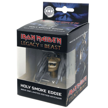 Iron Maiden Holy Smoke Eddie Plastic Key Chain