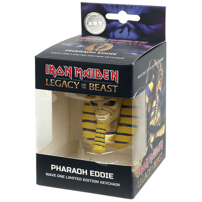 Iron Maiden Pharaoh Eddie Plastic Key Chain