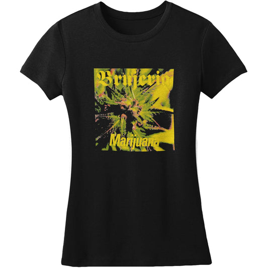 Marijuana Ladies Tee Junior Top