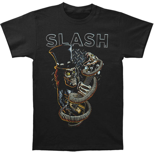 Skull Guitar Snake Slim Fit T-shirt
