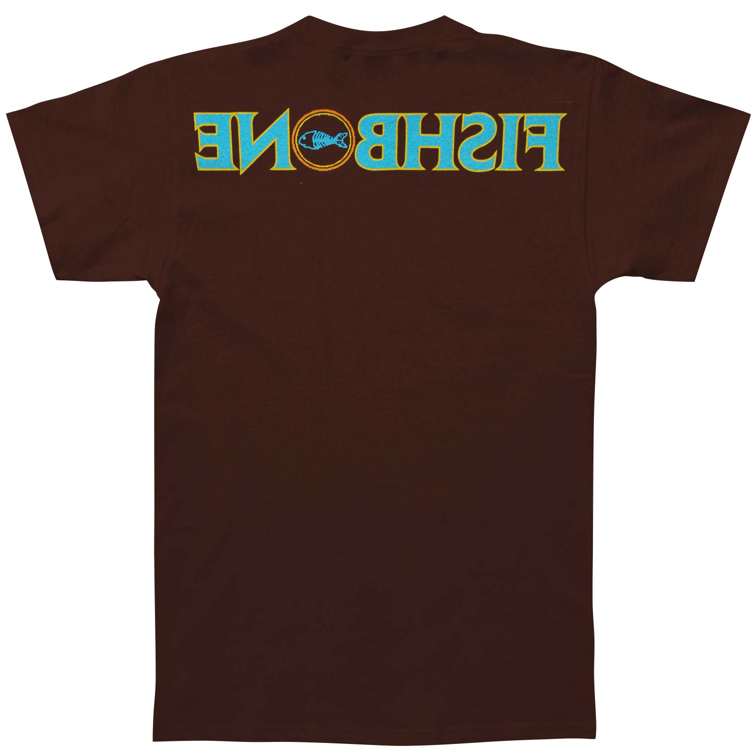 Fishbone Circle Fish Backward Logo T-shirt