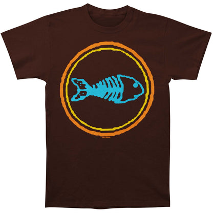 Fishbone Circle Fish Backward Logo T-shirt
