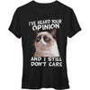 Cat Opinion Junior Top