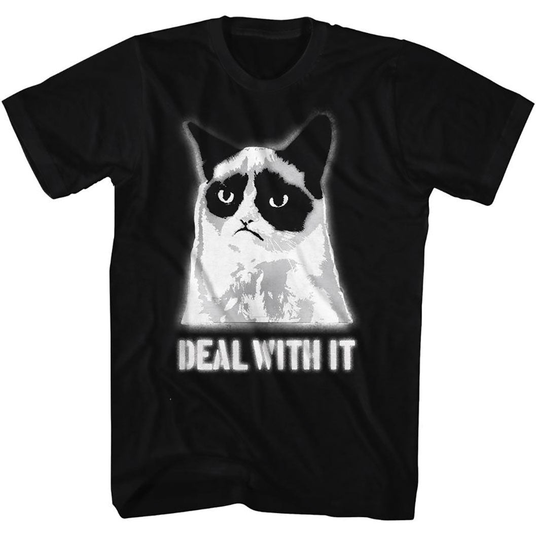 Grumpy Cat Deal With It T-shirt