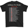 Rebuilt To Tour Canada 2018 T-shirt