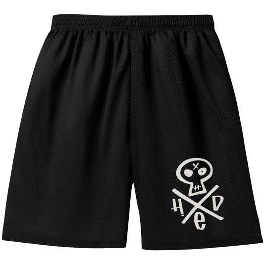 Skull Logo Basketball Gym Shorts