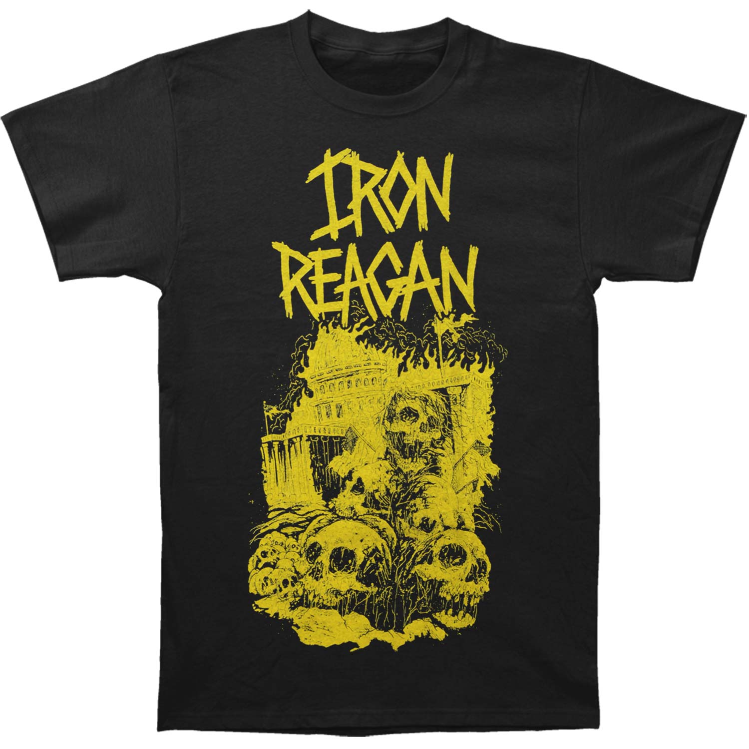 Iron Reagan Capital Skulls T-shirt