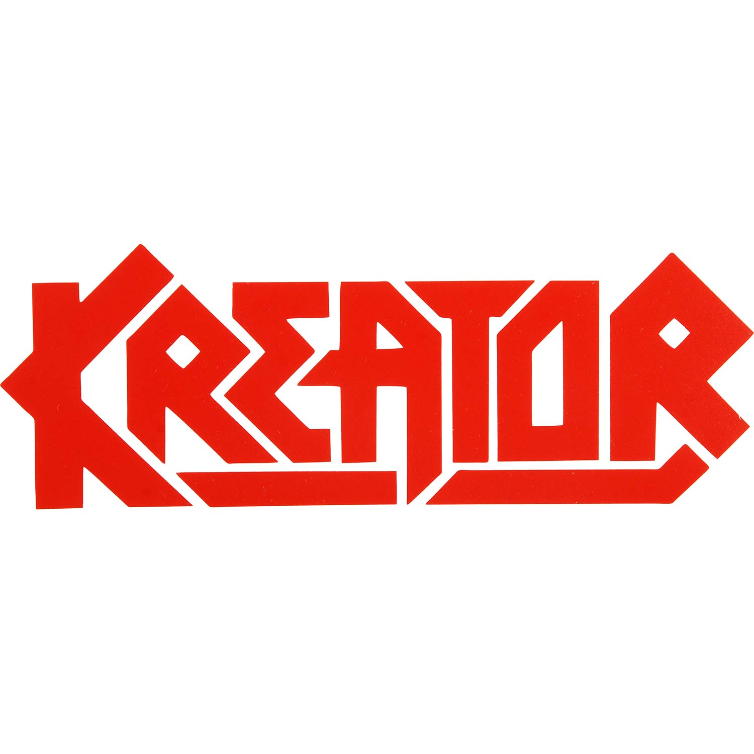 Kreator Red Logo Sticker