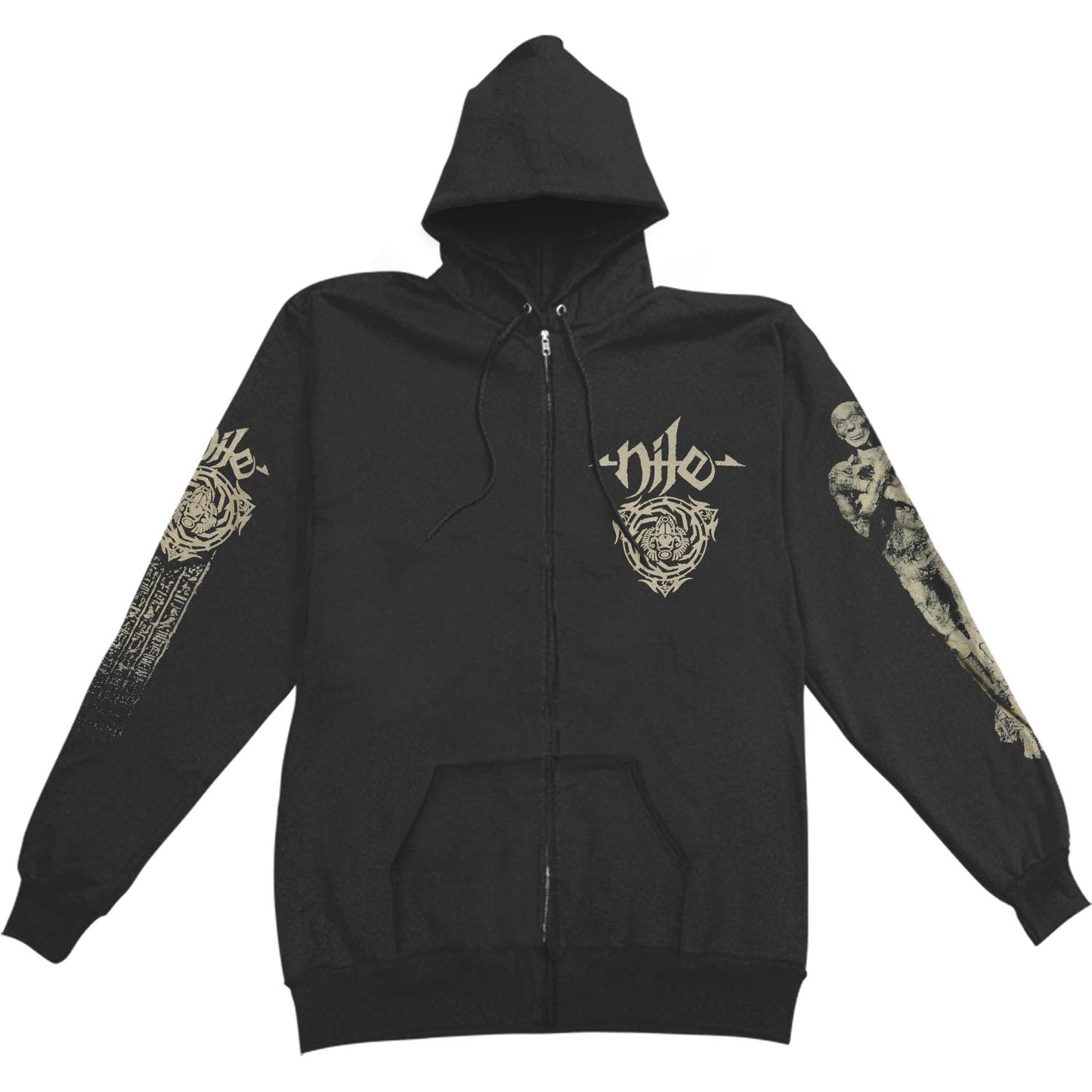 Unearthed Zippered Hooded Sweatshirt