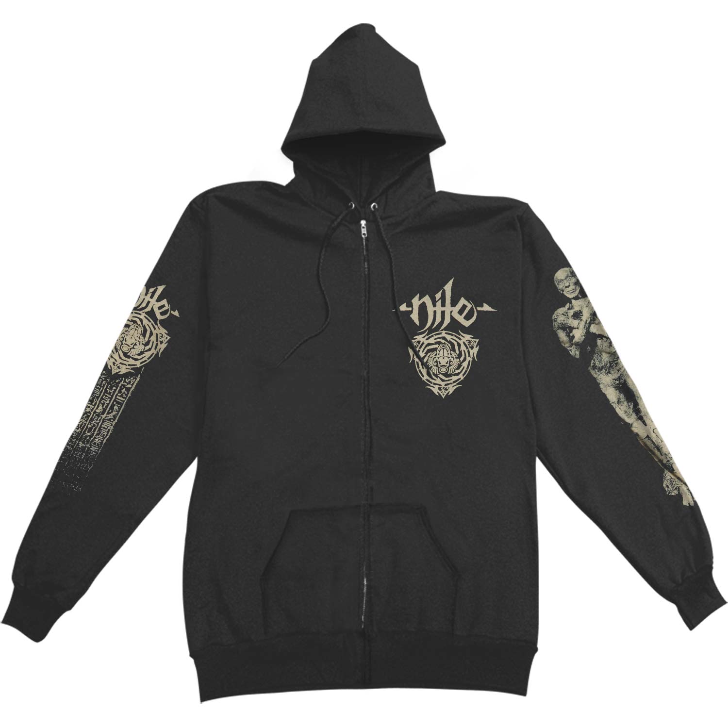 Unearthed Zippered Hooded Sweatshirt