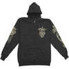 Unearthed Zippered Hooded Sweatshirt