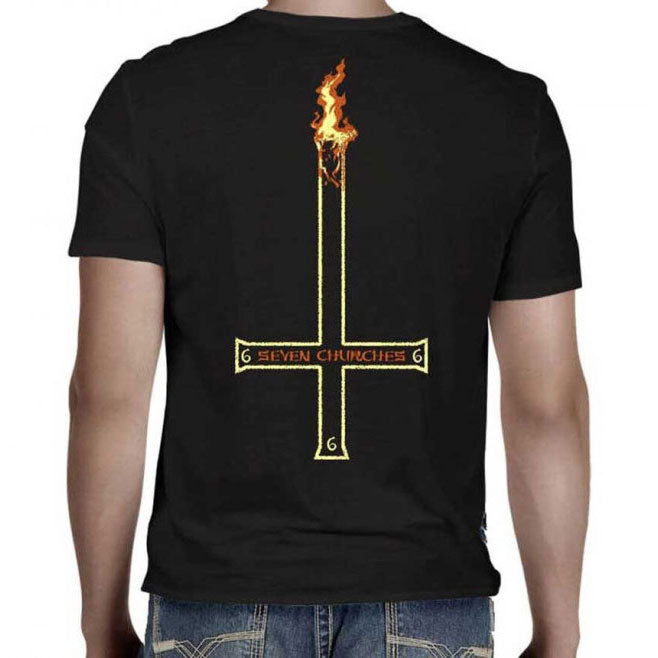 Possessed Jeff In The Cross T-shirt