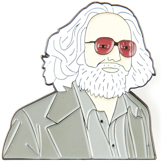 Grateful Dead Keith Godchaux Pewter Pin Badge
