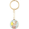 Ice Cream Kid Metal Key Chain